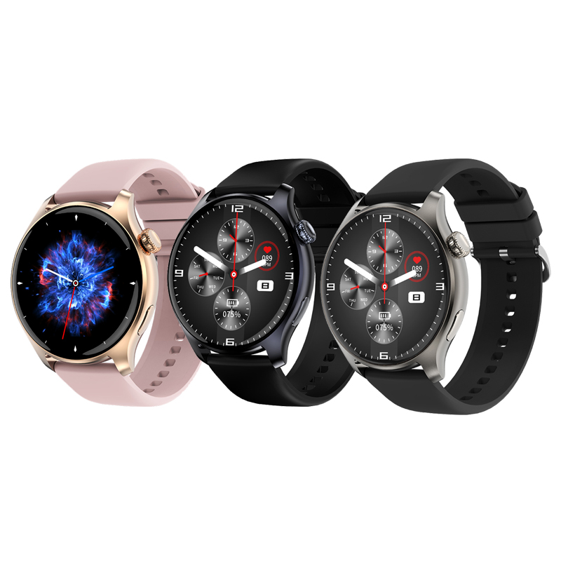 100+Sport Smart Watch Healthcare Sleep Monitor Amoled 1.43" Fitness Tracker