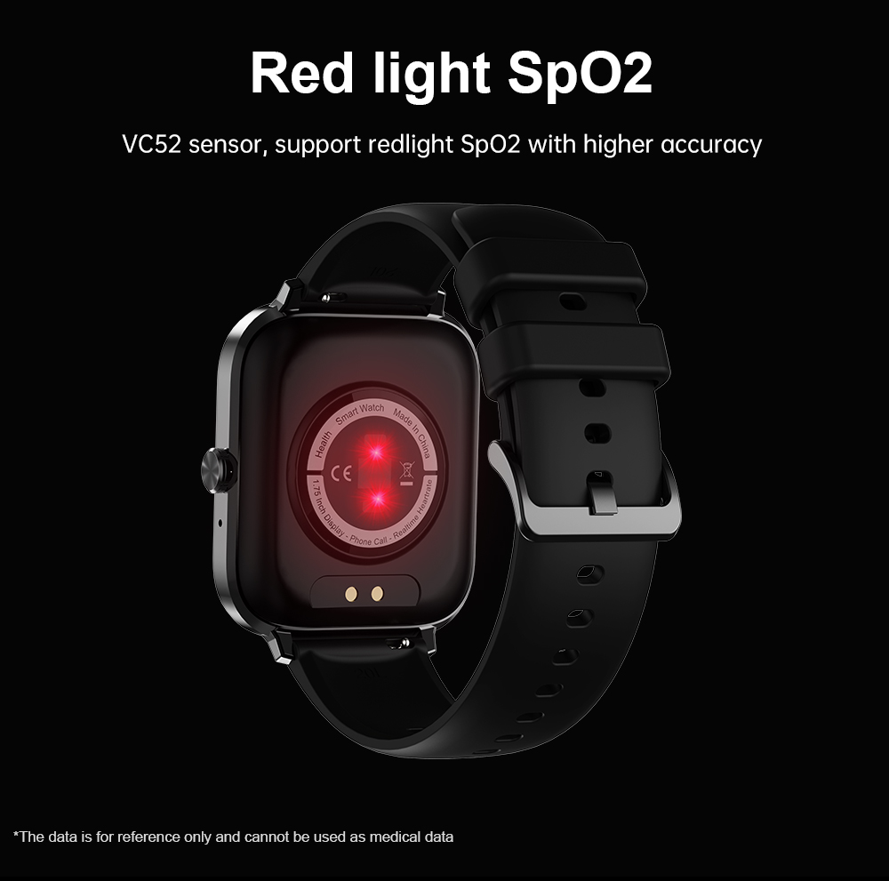 1.78” AMOLED Smart Watch BT Call/Make Call IOS Android Fitness Tracker Sleep Monitor Sport Moniter PeakSmart OEM