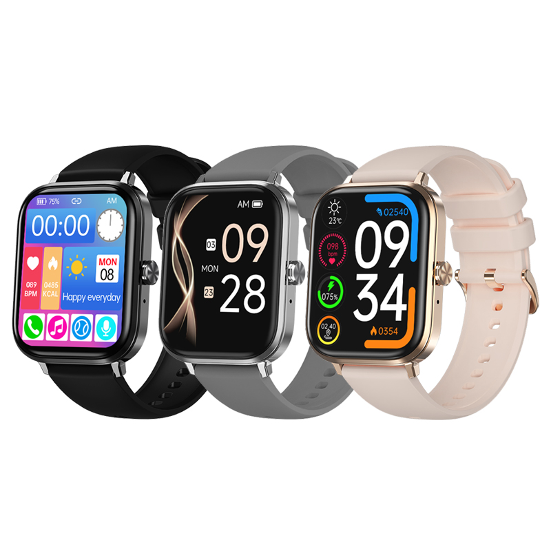 1.78” AMOLED Smart Watch BT Call/Make Call IOS Android Fitness Tracker Sleep Monitor Sport Moniter PeakSmart OEM