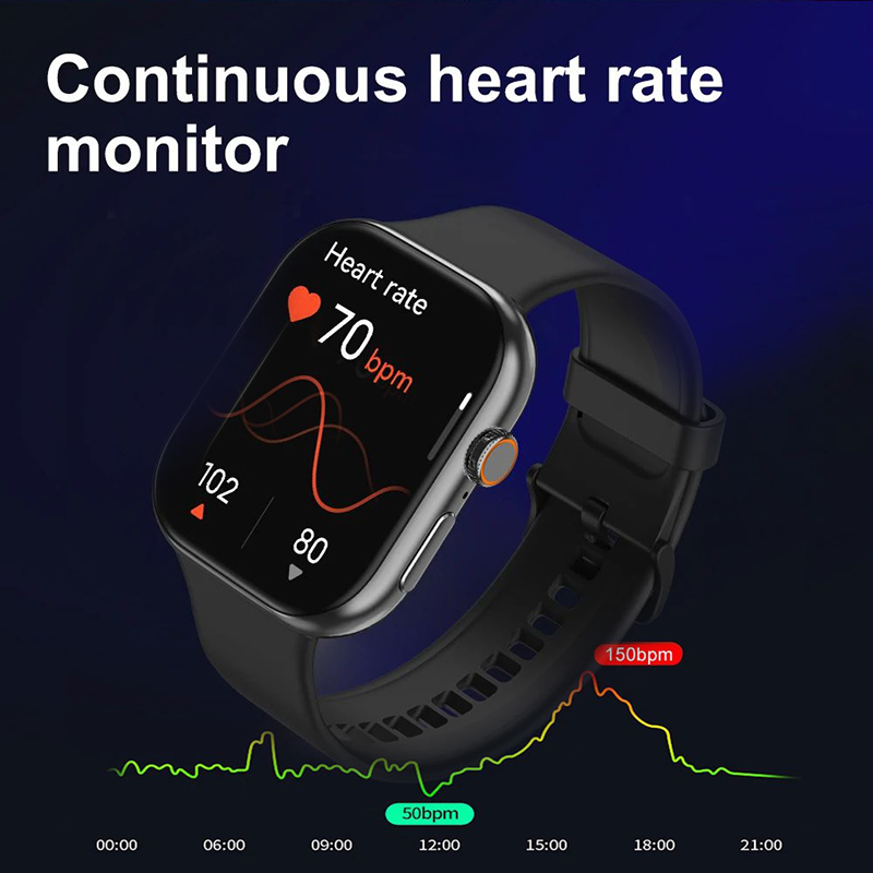 PeakSmart Bluetooth Calling Smartwatch with AI Voice Assistant & All-Day Health Monitoring