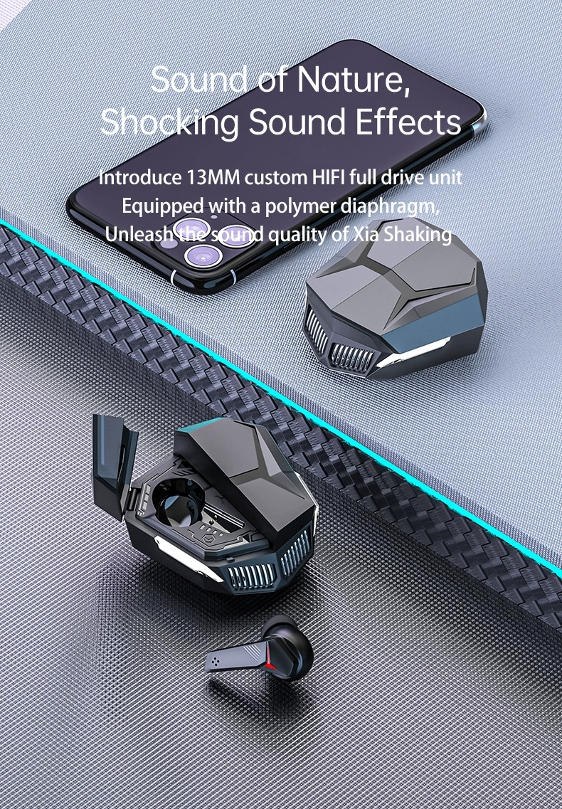 Long Battery Bluetooth Earphone Wireless Gaming In-Ear True Earbuds BT5.5 OEM