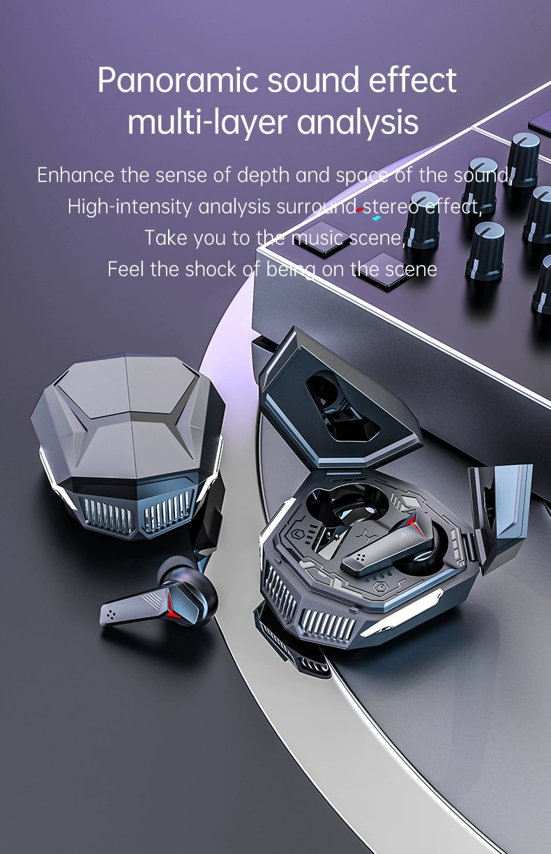 Long Battery Bluetooth Earphone Wireless Gaming In-Ear True Earbuds BT5.5 OEM