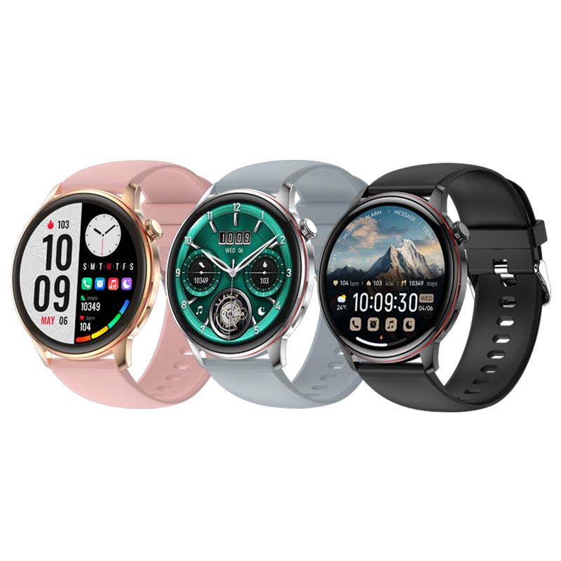 AMOLED Sport Smart Watch Fitness Tracker 1.43” NFC Sleep Monitor Blood Pressure Healthcare