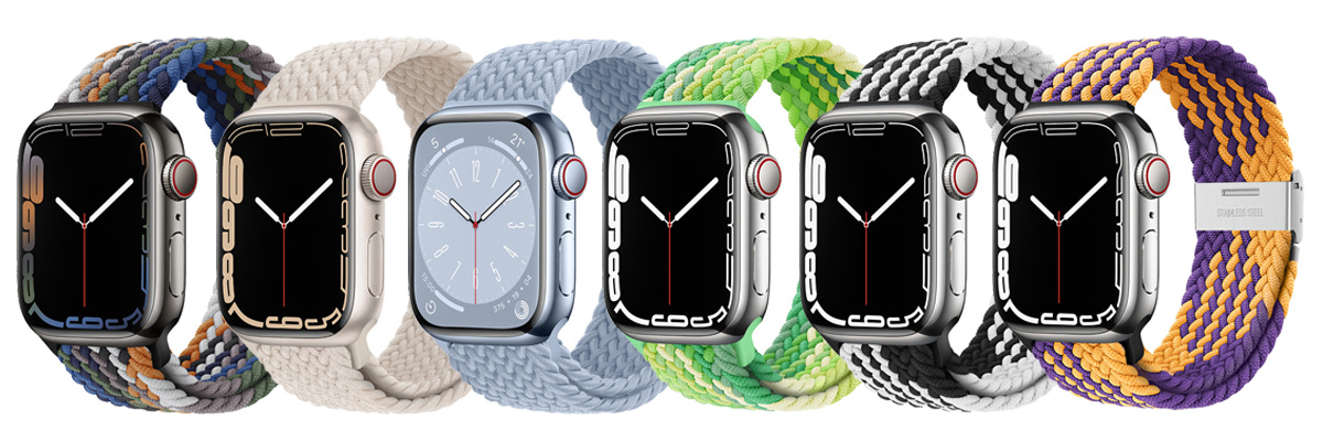 Nylon Watch Strap for Apple iWatch 46MM 49MM 42MM 45MM Customized Buckle Watch Band