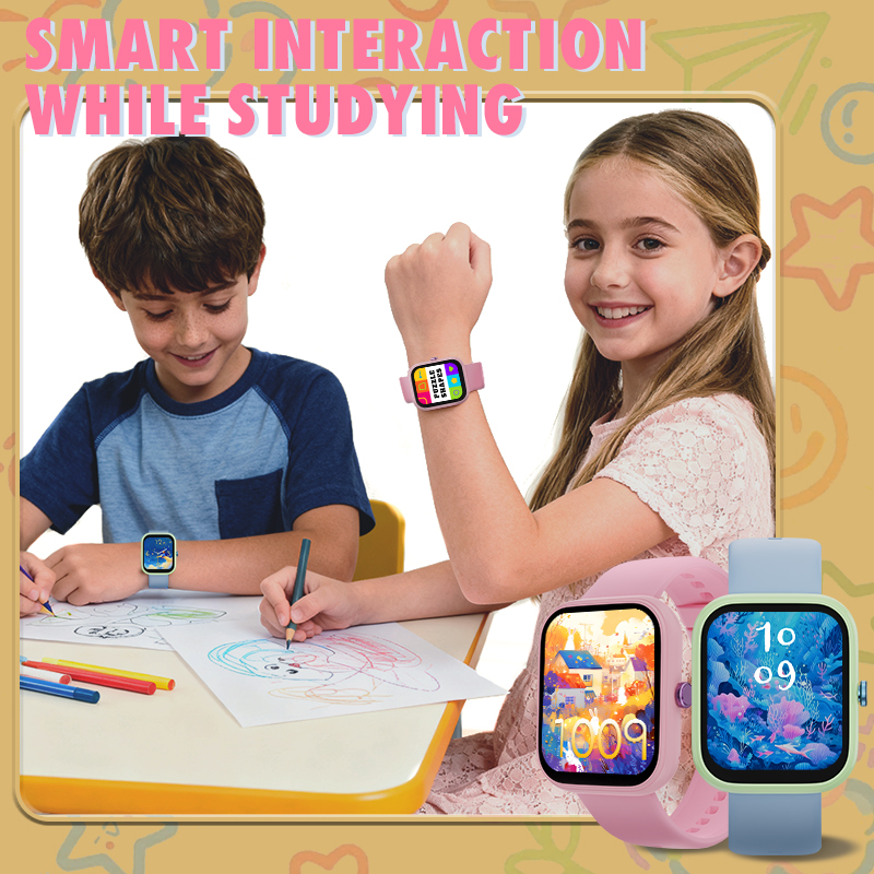 Bluetooth Kid Smart Watch BT Call 1.83” Class Mode Sleeping Monitor for Boy and Girl