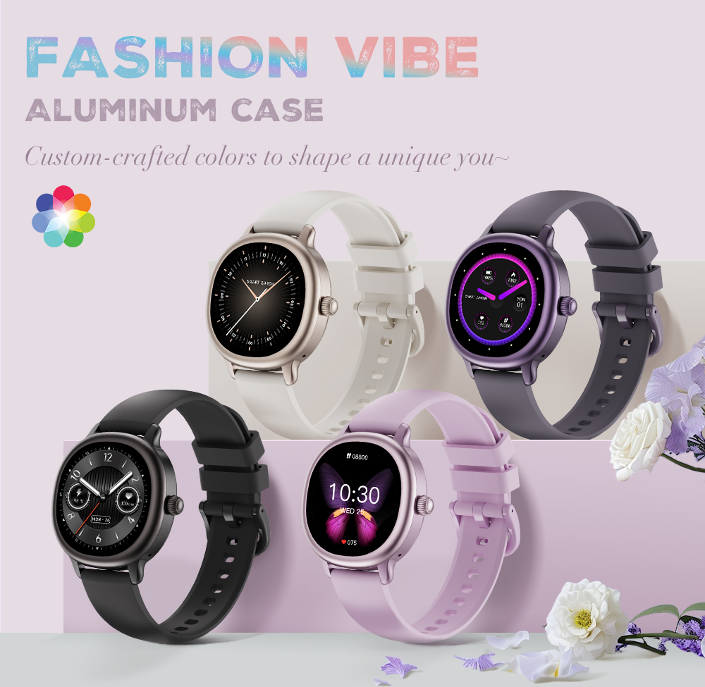 GPS Fitness Tracker Sport Watch Manufacturer PeakSmart Ladies Sport Bracelet AMOLED 1.04”