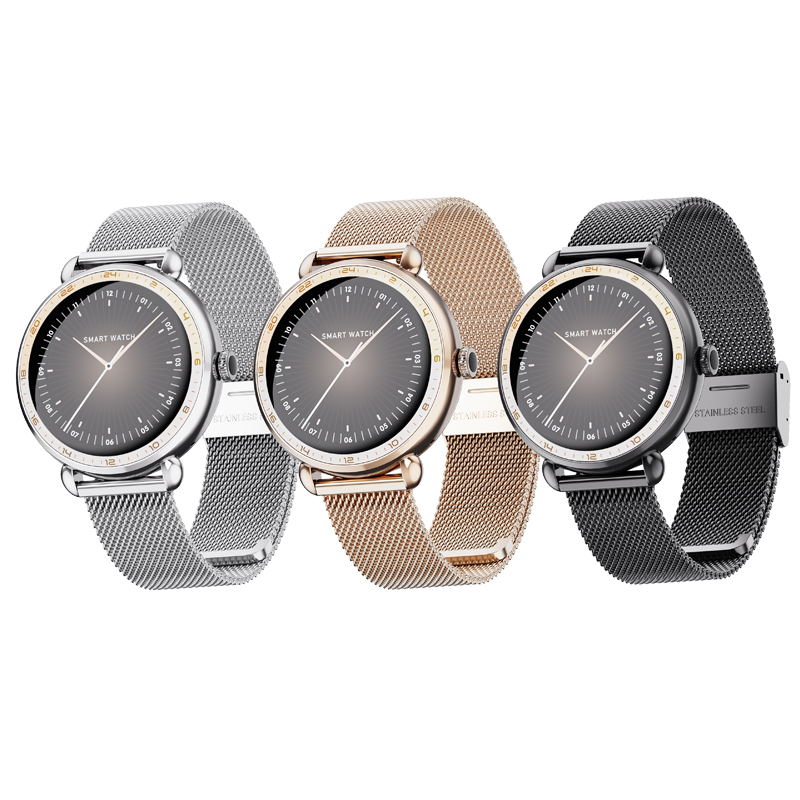 3D AMOLED Fitness Tracker Sport Watch Bracelet Ladies Luxury GPS Watch